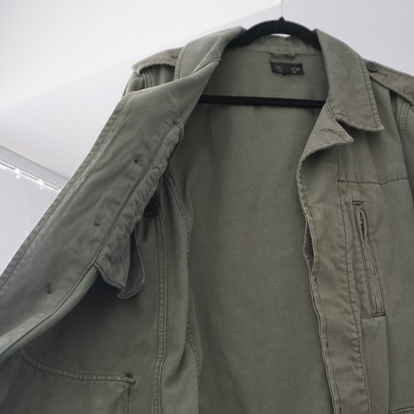TOPSHOP green utility jacket - Picture 5 of 5